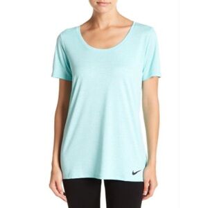 Nike Dri Fit Women's Teal Short Sleeve Tee L